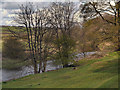 River Calder from Gawthorpe Hall