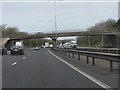 M1 motorway - Linford Lane bridge, Newport Pagnell