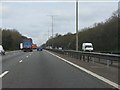 M1 motorway north of Forest Road bridge