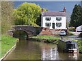 House beside Platt Lane Bridge, Llangollen Canal