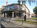 Restaurant, western corner of Station Road