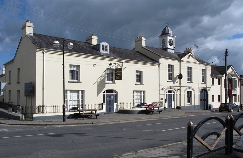 The Downshire Arms Hotel, Main Street,... © Eric Jones :: Geograph Ireland