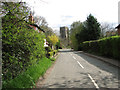 Village street through Wetheringsett