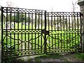 Wetheringsett cemetery gates