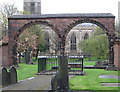 Stoke-upon-Trent - Minster churchyard