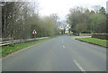 A495 at entrance to Halston Hall