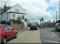 Traffic lights in centre of Ellesmere