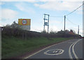 A495 east entering Welshampton