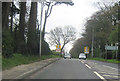 A556 east entering Sandiway