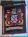 Landown Arms sign