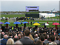 SJ3698 : View from The Mound at Aintree by Nick Smith