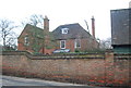 Fordwich House and garden Wall