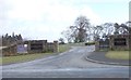 SE2540 : Entrance to Cookridge Hall Golf Club - Cookridge Lane by Betty Longbottom