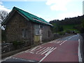 Old toll-house on Boughrood Bridge