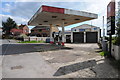 SO6701 : Former petrol station, Newtown by Philip Halling