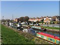 Boats near to Beeston Lock