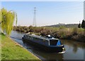 Narrow boat on the Beeston Canal