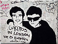 Graffiti at Abbey Road studio