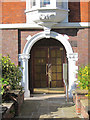 TQ2682 : Entrance door to 17-32 Grove End House by Oast House Archive
