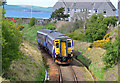 Train leaving Stranraer