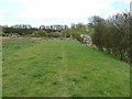 Path from the River Ouse to the foot crossing of the Newhaven Lewes line