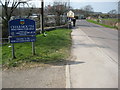 Road entering Charmouth