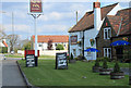 2012 : New Inn, Mayshill with the A432 passing