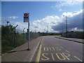 Bus stop on Armada Way, Beckton