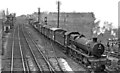 Down freight on the ex-GW main line from Shrewsbury at Croes Newydd South Junction, Wrexham