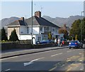 High Street houses north of Pensyflog, Porthmadog