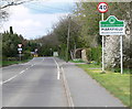 Ratby Lane enters Markfield