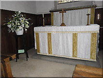 SU9347 : St John the Baptist, Puttenham: main altar by Basher Eyre