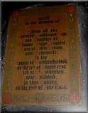 SU9347 : St John the Baptist, Puttenham: memorial (13) by Basher Eyre