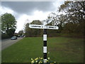 Roadsign, Theydon Bois