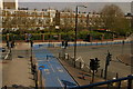 Cycle superhighway, Poplar, from the DLR