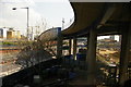 TQ3780 : DLR viaduct and Crossrail works, Poplar by Christopher Hilton