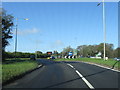 Approaching Azalea roundabout, A31