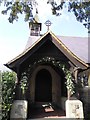 St John the Evangelist: porch