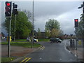 Junction of Station Road and Mont St Agnan Way