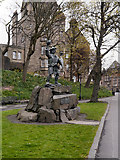 NS7993 : Statue of Rob Roy, Stirling by David Dixon