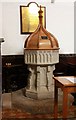 St Stephen, Hackington - Font