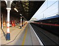 Along Platform 1 at Grantham