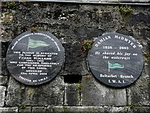 H2718 : Plaques, Ballyconnell by Kenneth  Allen