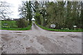 Three farms at the end of Hook Lane near Crakemarsh