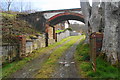 Odd archway above Goginan