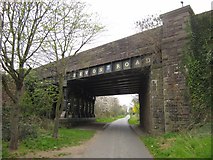 ST6174 : Bridge over Bristol & Bath Railway Path by Derek Harper