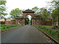 Entrance to Lytham Hall