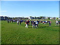 Heading to the start of the 2012 London Marathon