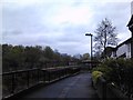 View of Canary Wharf from Canal Road