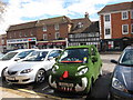 Grass Smart car, High Street